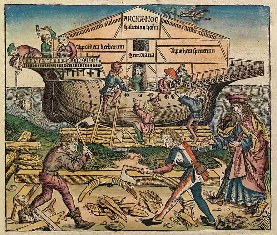 Chroniques de Nuremberg, Arche de Noé